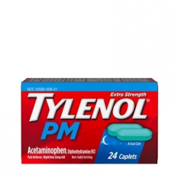 Tylenol Extra Strength PM 24 Caplets